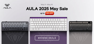 Unlock Precision & Style — AULA May Sale Is On Now!