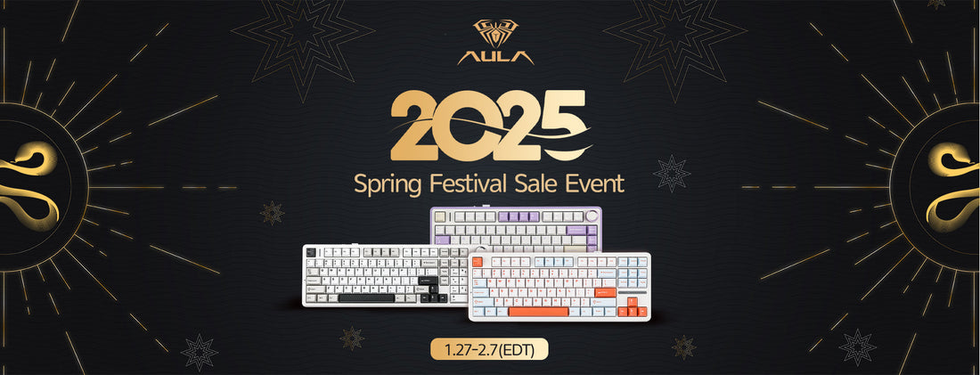 New Year, New Gear: AULA Spring Festival Sale Announcement