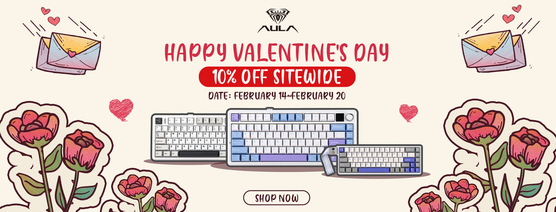 Love is in the Air! Celebrate with AULA’s Valentine’s Day Sale