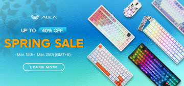 Get Ready to Upgrade: AULA Spring Sale with Big Savings!