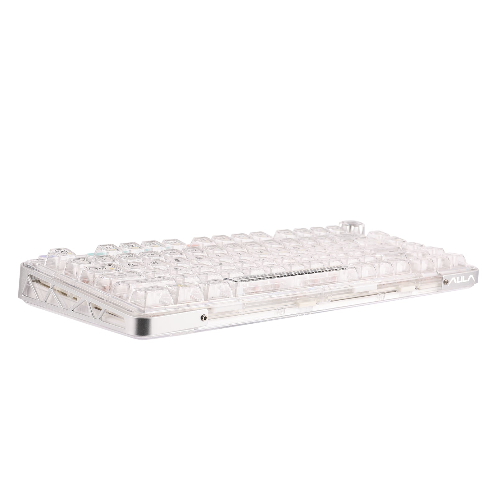 AULA F81 透明キーボード AULA F81 Gasket Hot-Swappable Transparent Mechanical