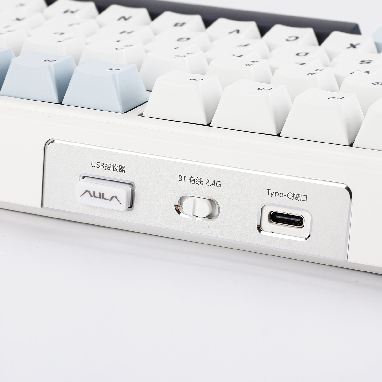 AULA F99（緑・白）黒モデル AULA F99 1800 Layout Wireless Mechanical Keyboard – Aula