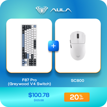 AULA F87 Pro + AULA SC800 Bundle