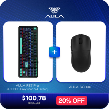 AULA F87 Pro + AULA SC800 Bundle