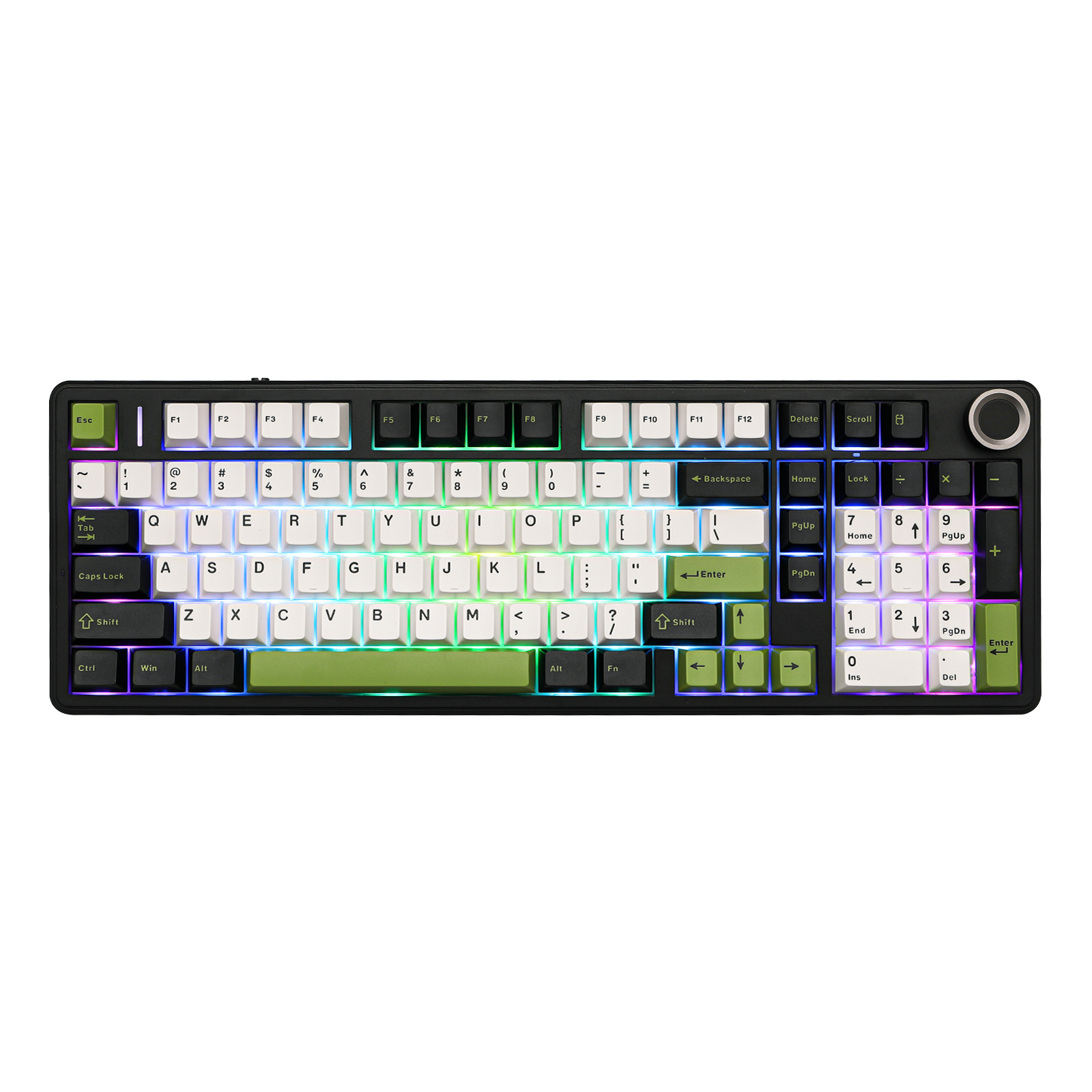 96% Gasket-Mounted Triple-Mode Mechanical Keyboard with Knob 96% Gasket-Mounted Triple-Mode Mechanical Keyboard with Knob