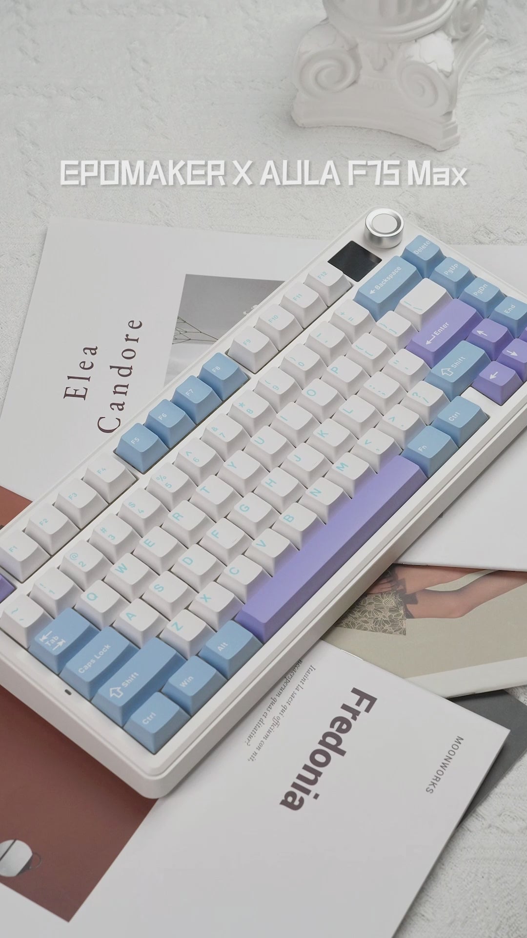 キーボード AULA F75 MAX Amazon.com: EPOMAKER X Aula F75 MAX Wireless Mechanical